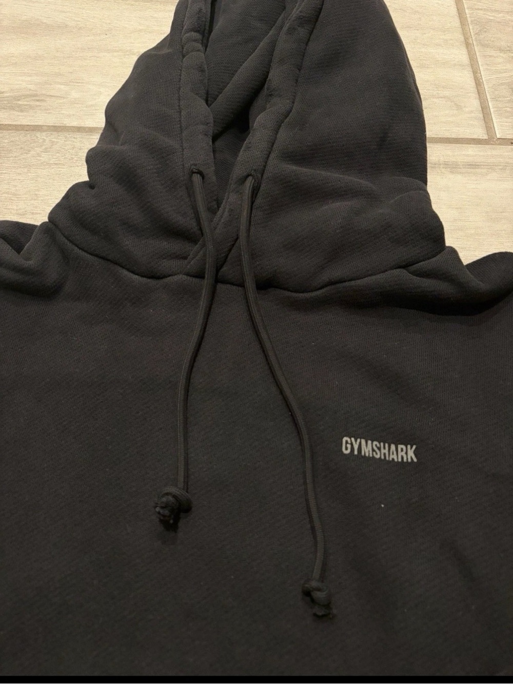 Gymshark X CBUM Washed Hoodie Size 2XL Black Oversized XXL NEW - Picture 4 of 6